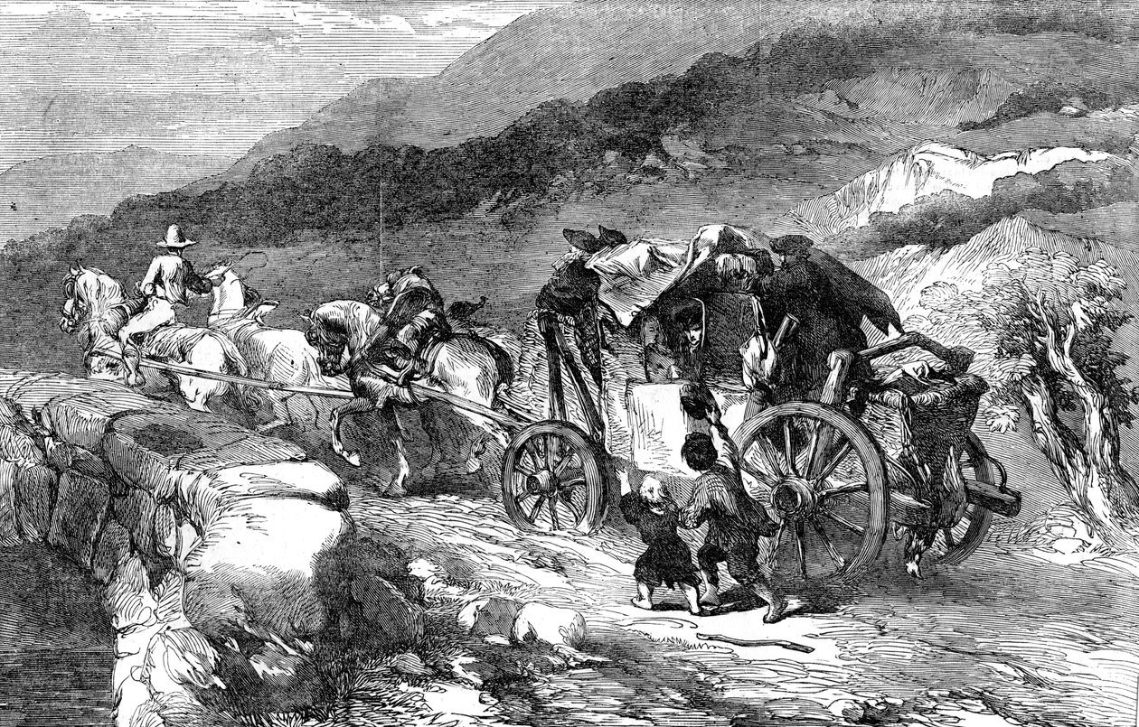 The Scene-Coach of the Last Century, 1855 av Unbekannt