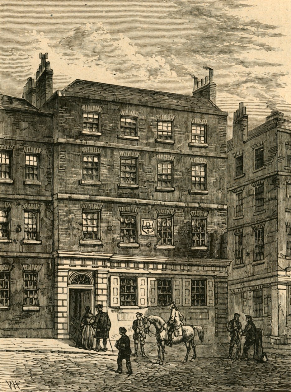 Steinhuset, Knightrider Street, 1897. av Unbekannt