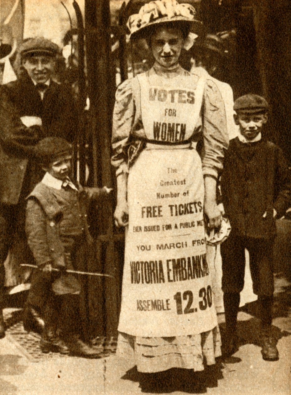 The Suffragette Housemaid 1908, 1933. av Unbekannt