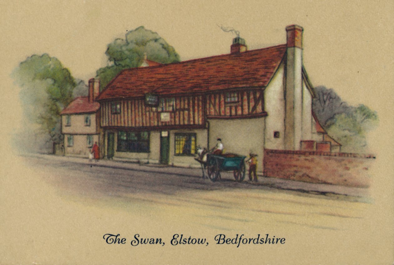 The Swan, Elstow, Bedfordshire, 1939 av Unbekannt