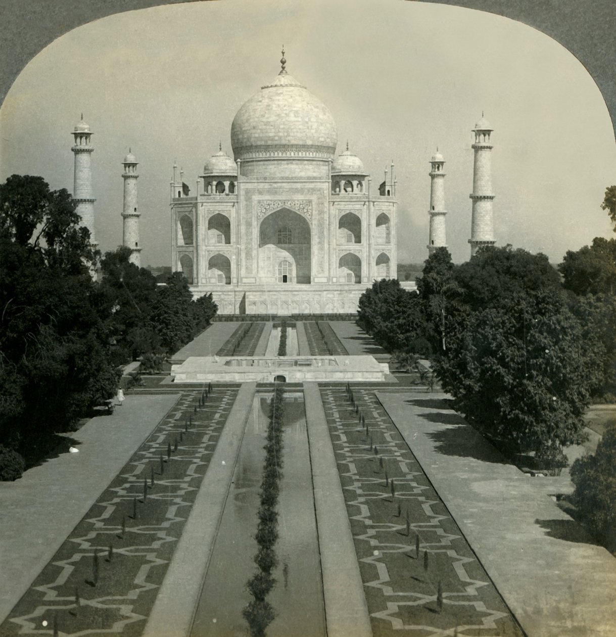 Taj Mahal, Agra, India, 1902. av Unbekannt