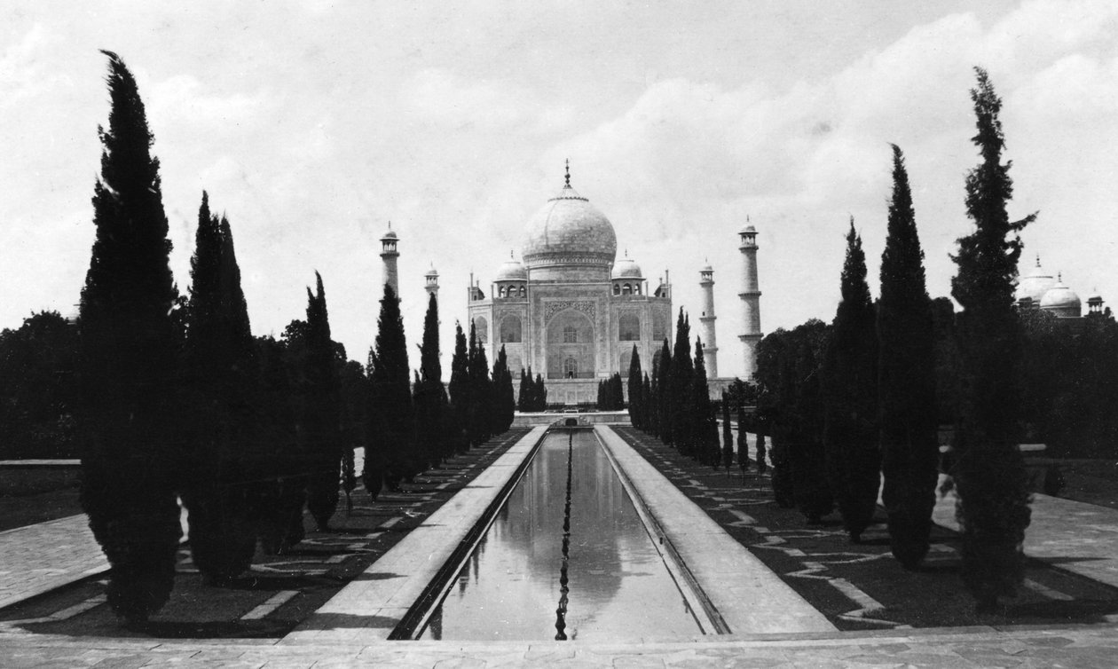 Taj Mahal, Agra, India, 1916–1917 av Unbekannt