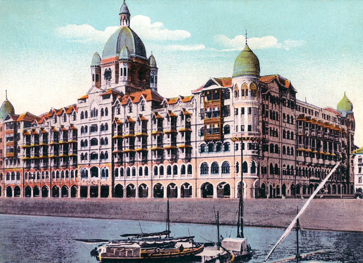 Taj Mahal Palace Hotel, Bombay, India, tidlig på 1900-tallet av Unbekannt