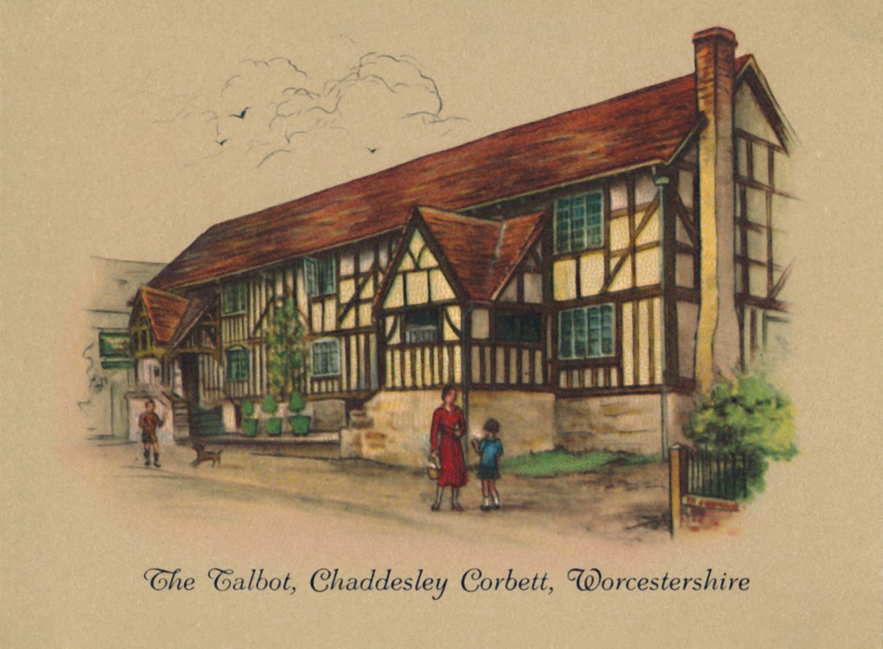 The Talbot, Chaddesley Corbett, Worcestershire, 1939 av Unbekannt