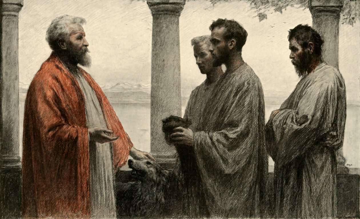 Talentene, sent på 1800-tallet, 1908. av Unbekannt