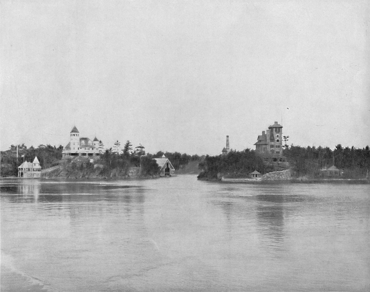 The Thousand Islands of the St. Lawrence, c1897. av Unbekannt