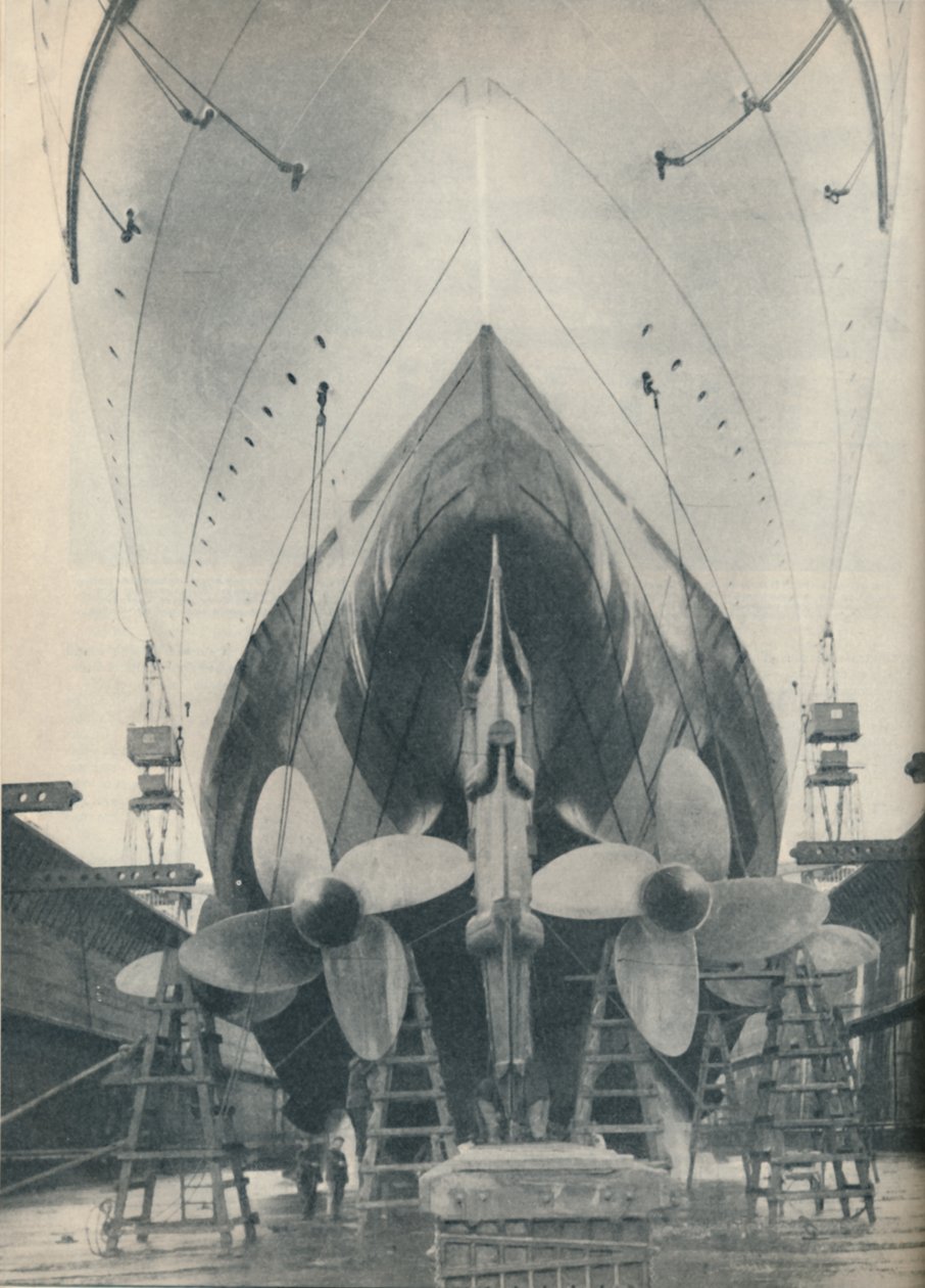 The Thrust of the Modern Liners Mighty Engines, 1936 av Unbekannt