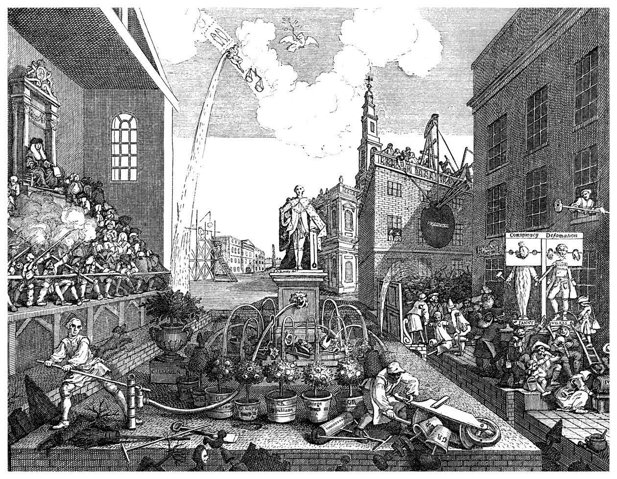 The Times, plate II, c1762 1895 av Unbekannt