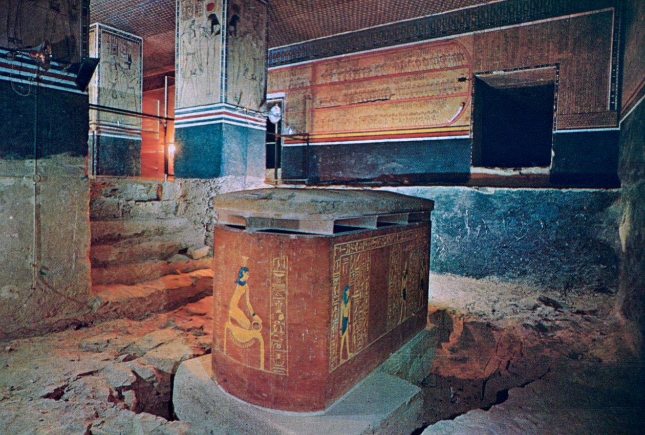 Graven til Amenhotep II, Kongenes dal, Egypt av Unbekannt