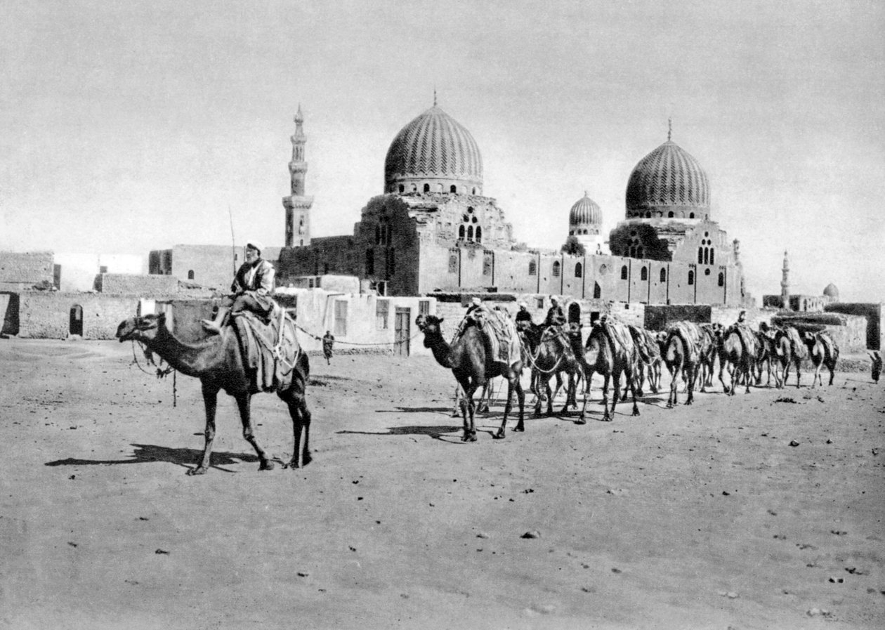 The Tombs of the Califs, Kairo, Egypt, ca 1920-tallet av Unbekannt