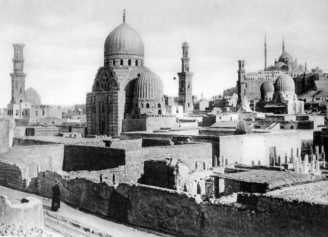 Mamelukkenes graver, Kairo, Egypt, ca 1920-tallet av Unbekannt