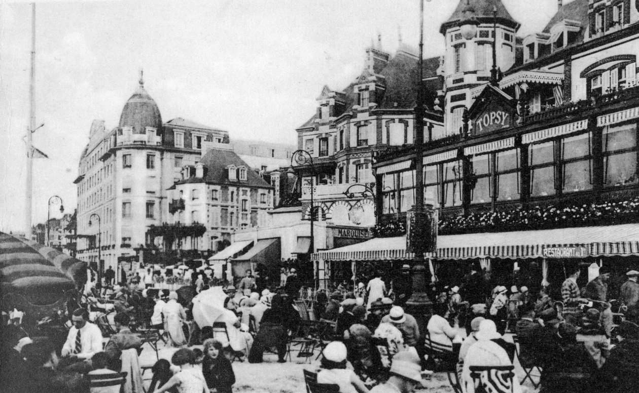 The Topsy Bar, Trouville, Frankrike, ca 1920-tallet av Unbekannt