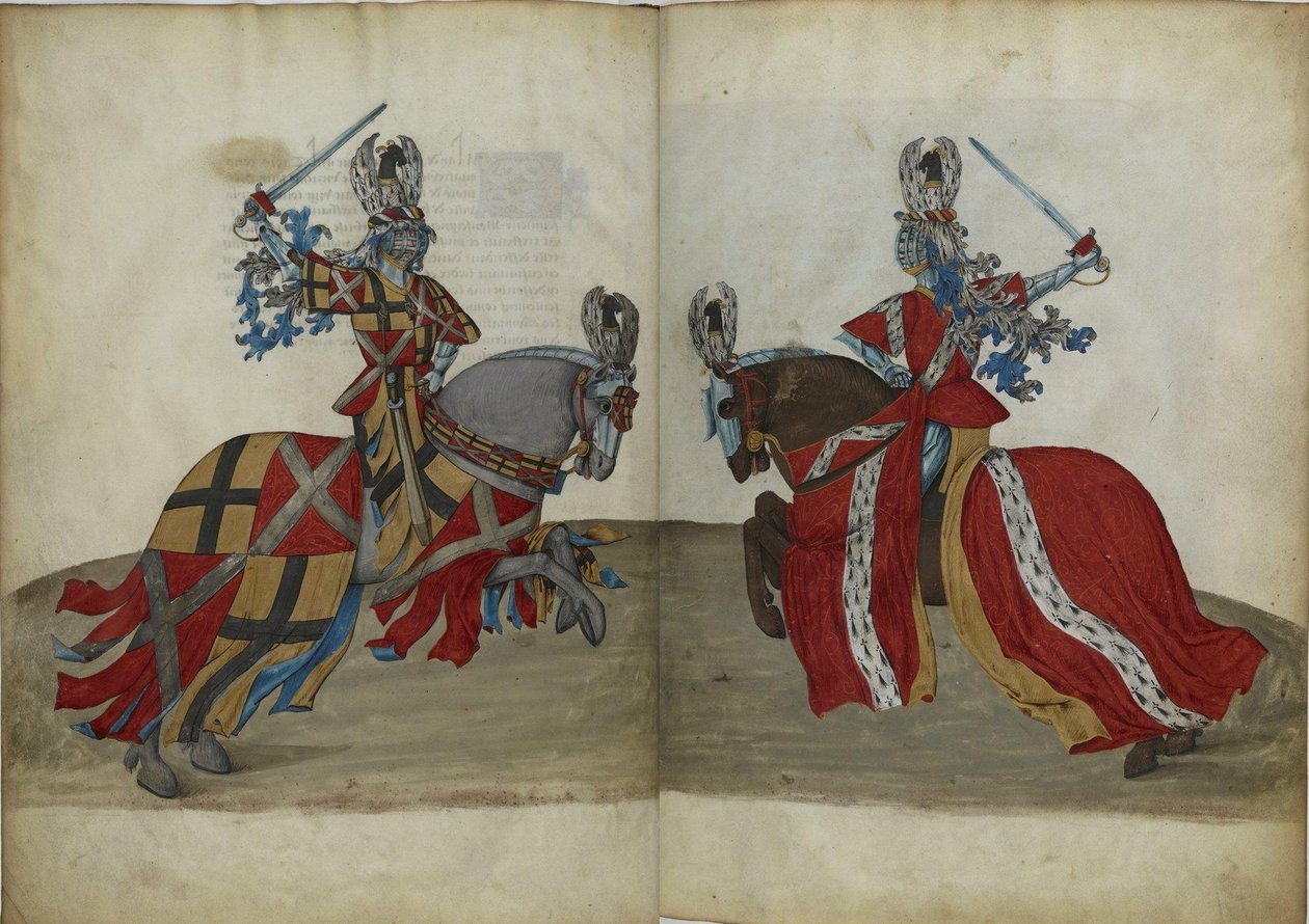 Turneringsboken til René dAnjou, ca 1447 av Unbekannt