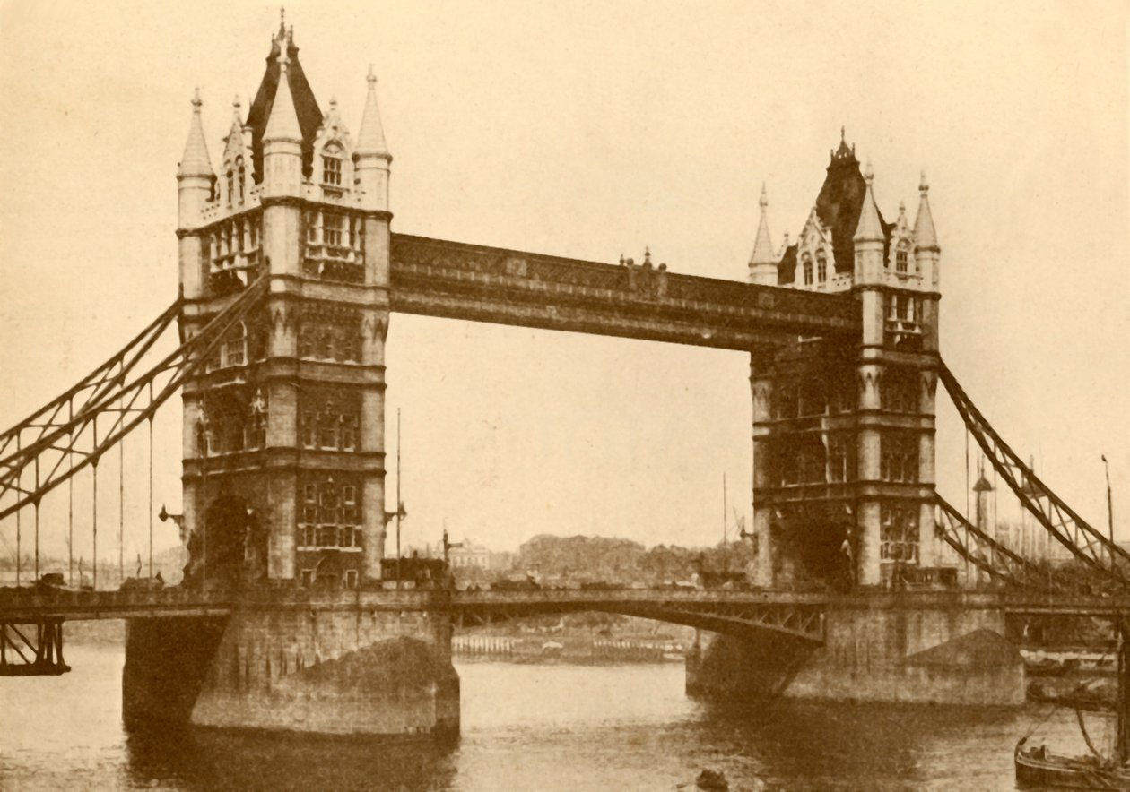 Tower Bridge, London, c1930. av Unbekannt