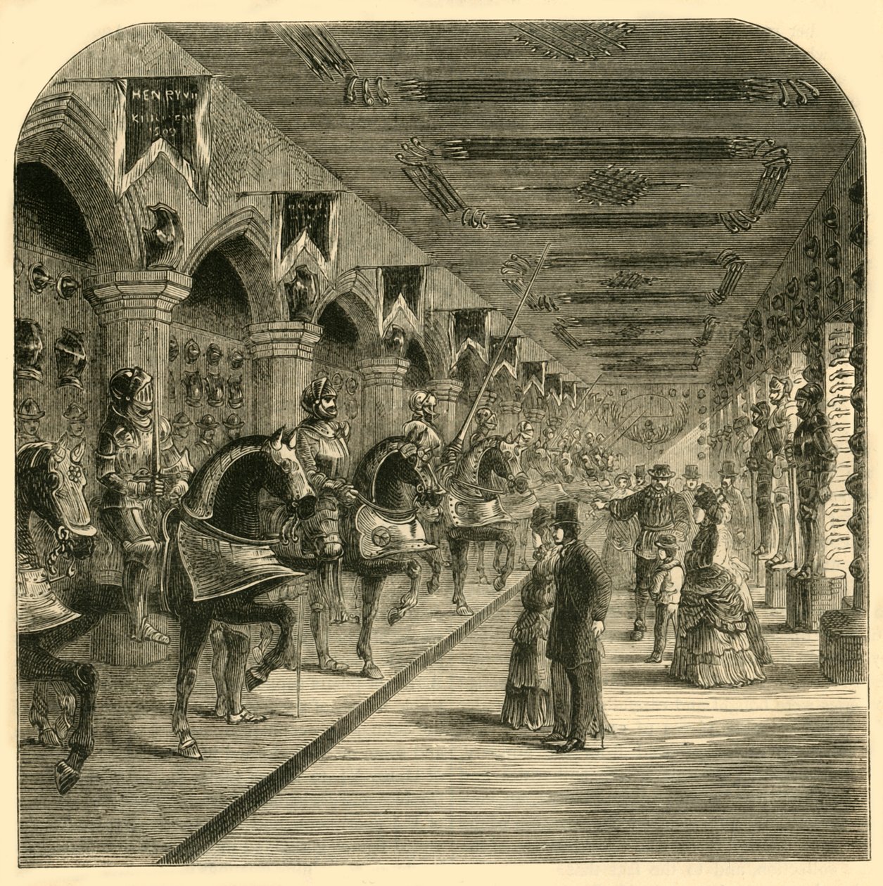 Tower Horse Armoury, c1872. av Unbekannt