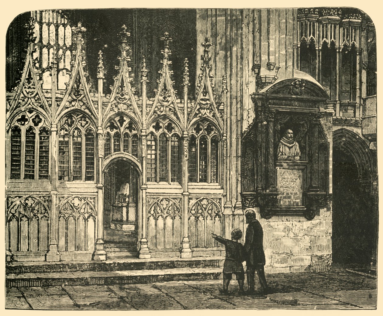 The Transept of the Martyrdom, 1898. av Unbekannt
