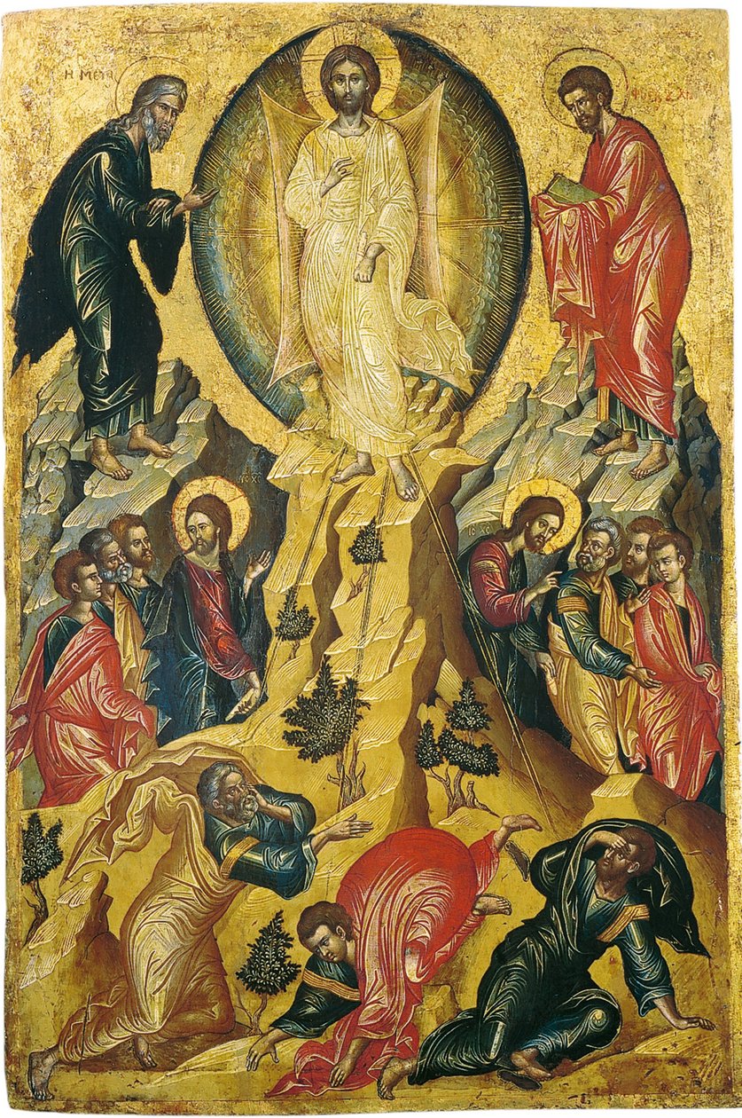 The Transfiguration of Jesus, midten av 1500-tallet. av Unbekannt