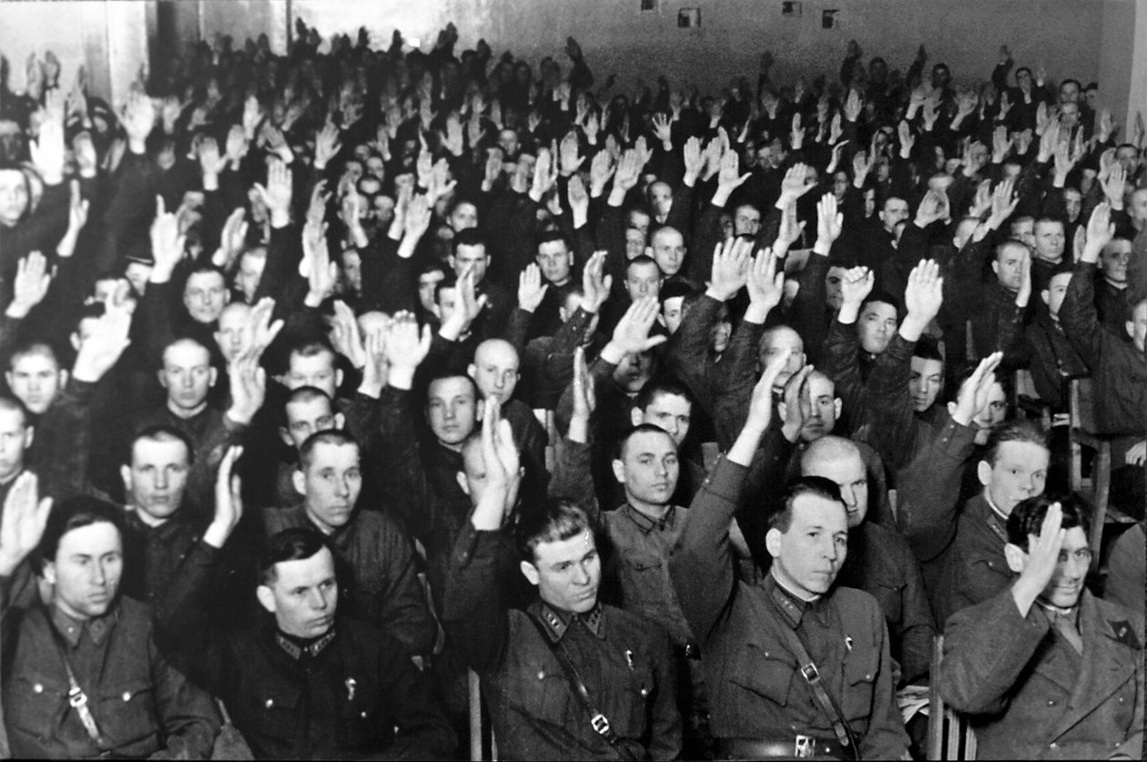 Rettssaken mot de tjueen, Moskva, USSR, 1938. av Unbekannt