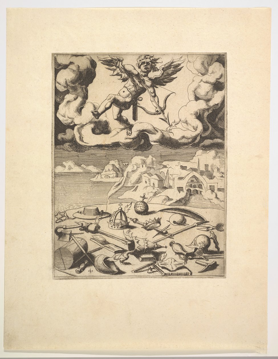 The Triumph of Love fra The Triumphs of Petrarch, ca. 1548-49. av Unbekannt