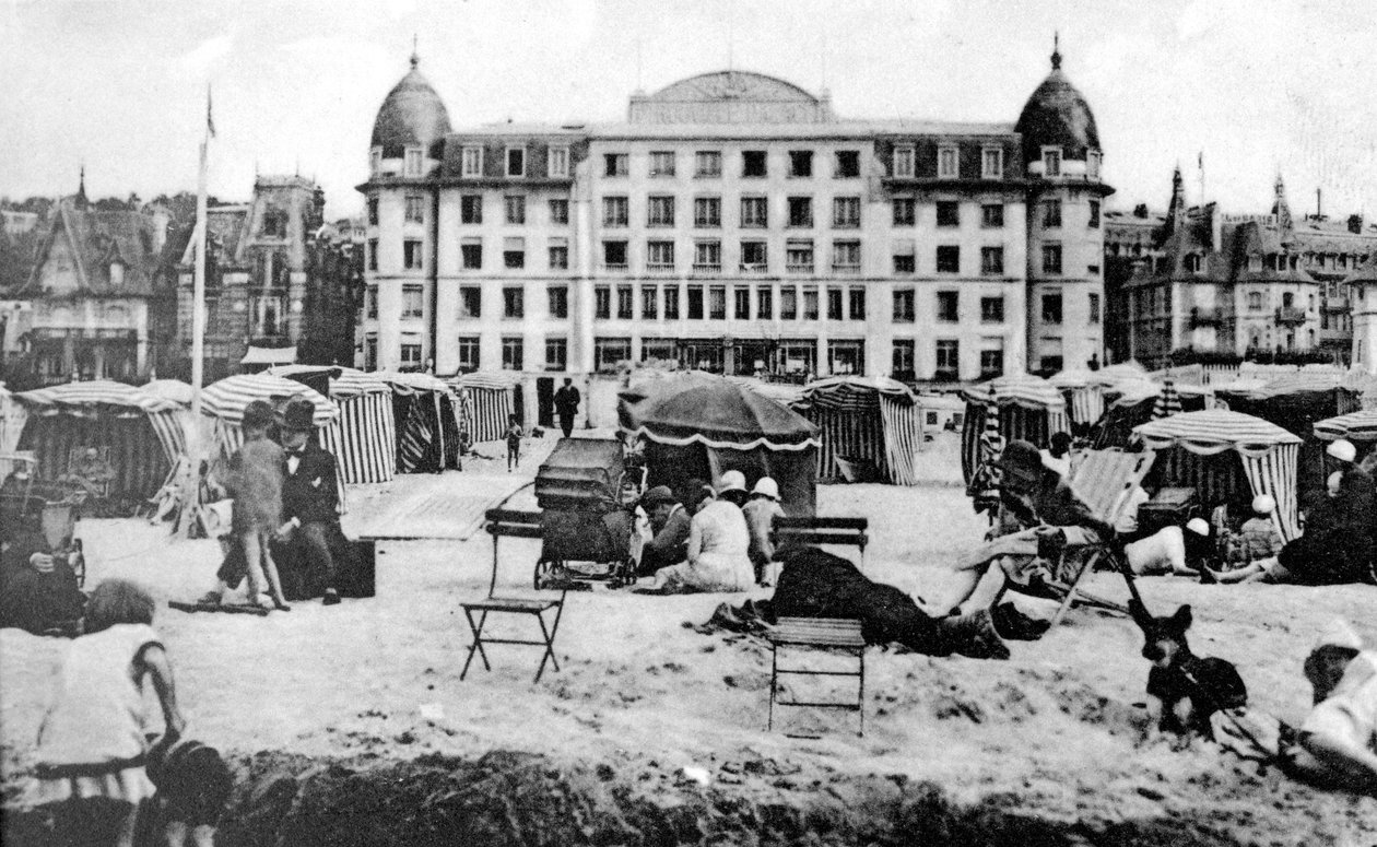 Trouville-palasset, Trouville, Frankrike, ca 1920-tallet av Unbekannt