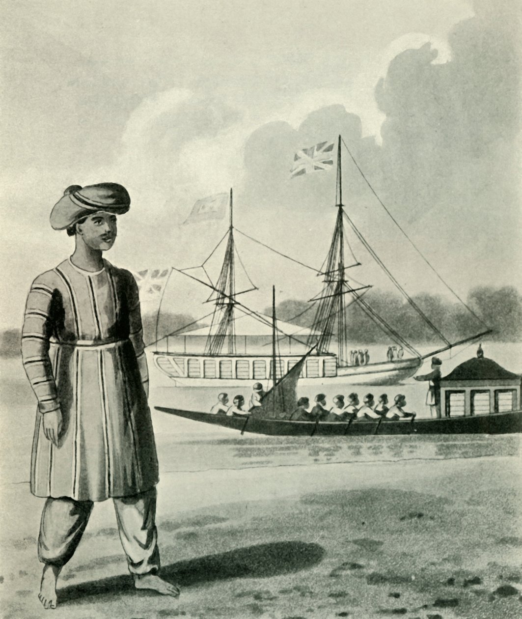 The Viceroys Flotilla and Boatmen, 1813, 1925. av Unbekannt