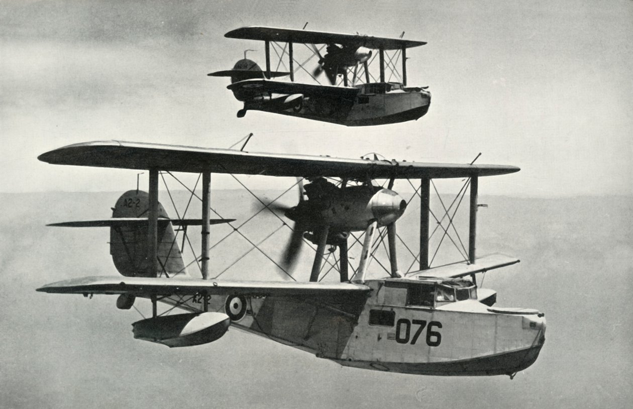 The Vickers-Armstrongs Walrus, 1941. av Unbekannt