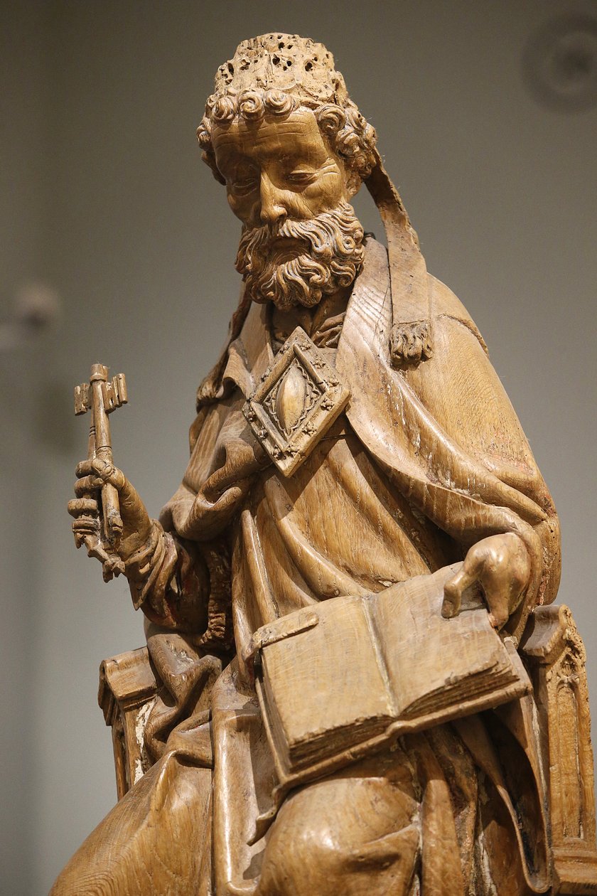 Victoria og Albert-museet. Sankt Peter. Eik. Sør-Nederland. Storbritannia av Unbekannt