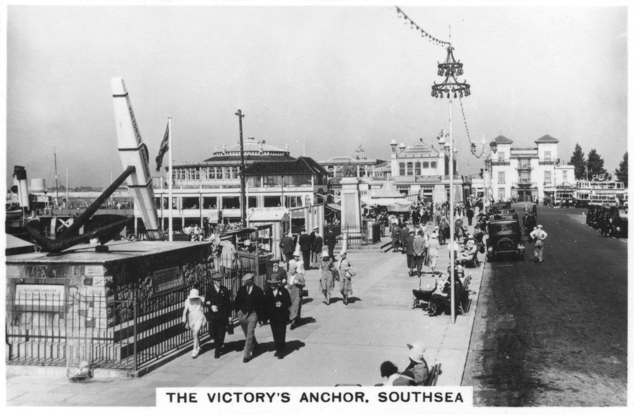 Victorys anker, Southsea, 1937 av Unbekannt
