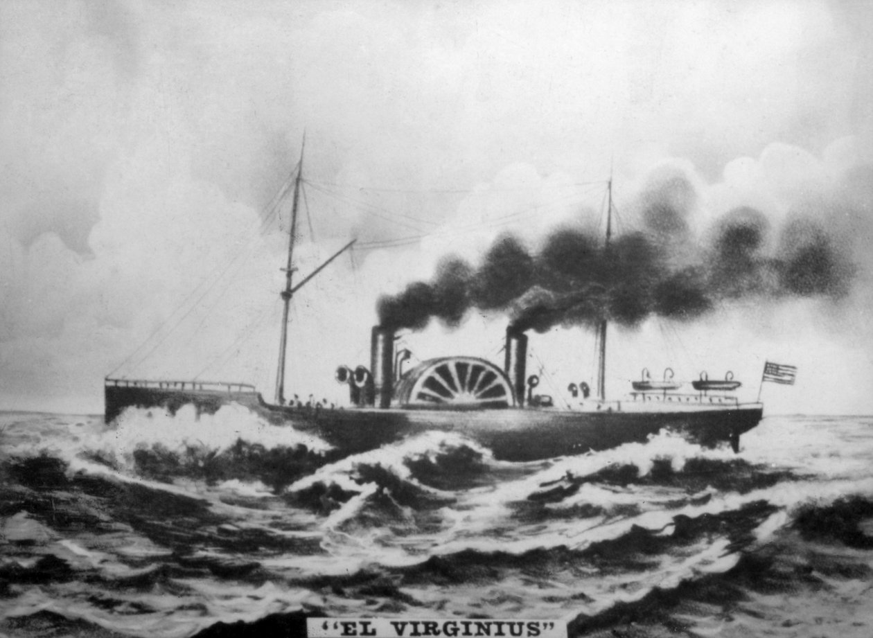 The Virginius Battleship, 1873, 1920-tallet av Unbekannt