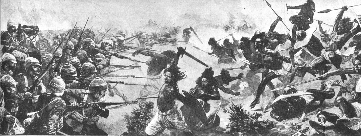 Krigen i Soudan, 1883-1885: Slaget ved El Teb, 29. februar 1884, 1901. av Unbekannt