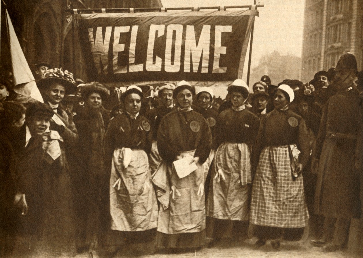 Velkommen til ofrene for maskuline tyranni 1908, 1933. av Unbekannt