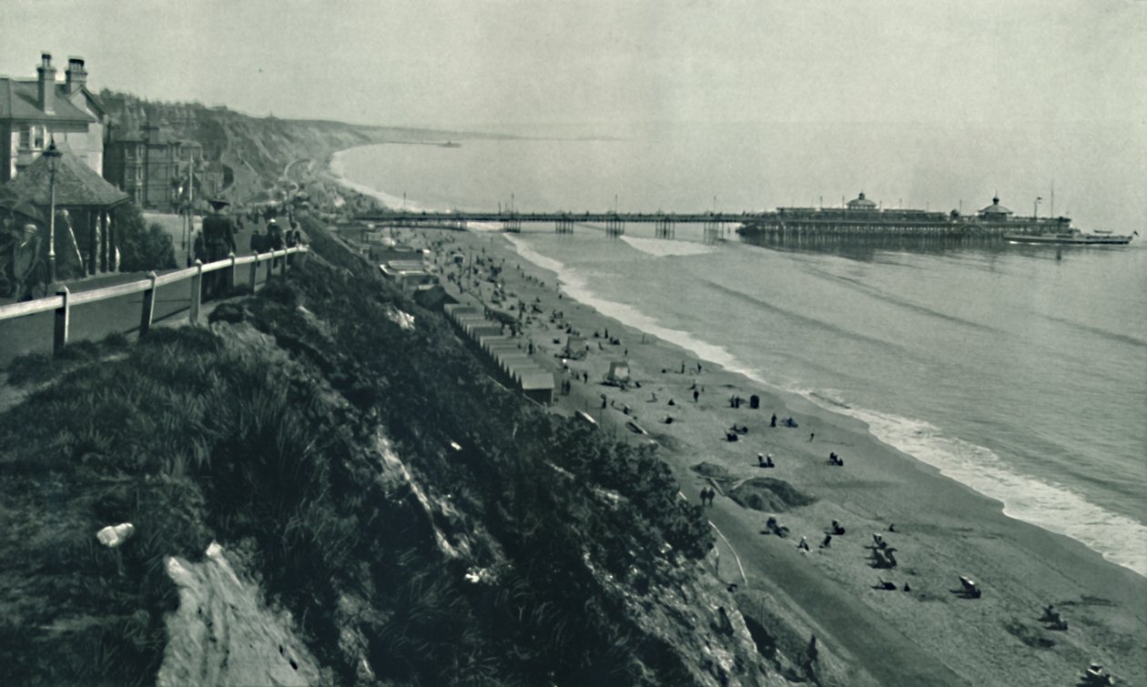 The West Cliff, c1910 av Unbekannt