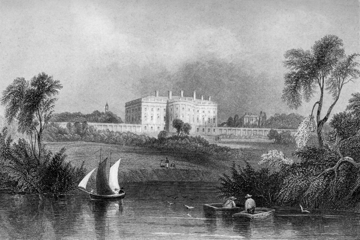 Det hvite hus, Washington D.C., USA, 1841 1908 av Unbekannt