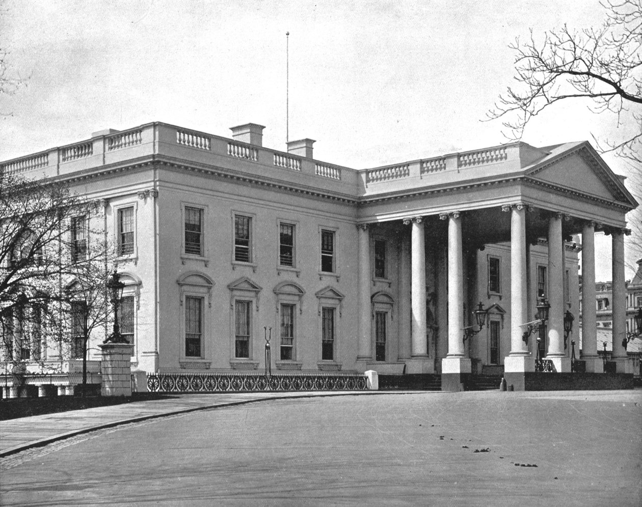 Det hvite hus, Washington DC, USA, c1900. av Unbekannt