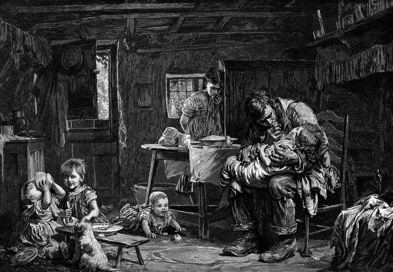 Enkemannen, 1882 av Unbekannt