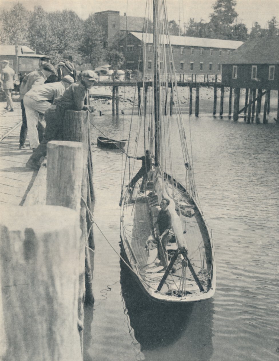 Yachten som seilte verden rundt, 1936 av Unbekannt