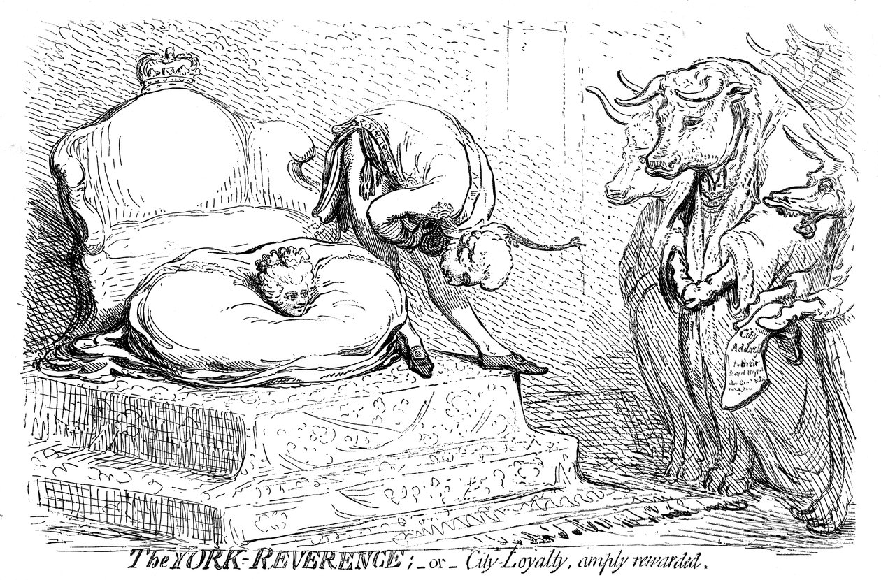 The York Reverence eller City Loyalty, Amply Rewarded, 1796 av Unbekannt