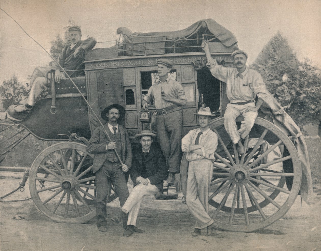Zambesi-treneren, c1900. av Unbekannt