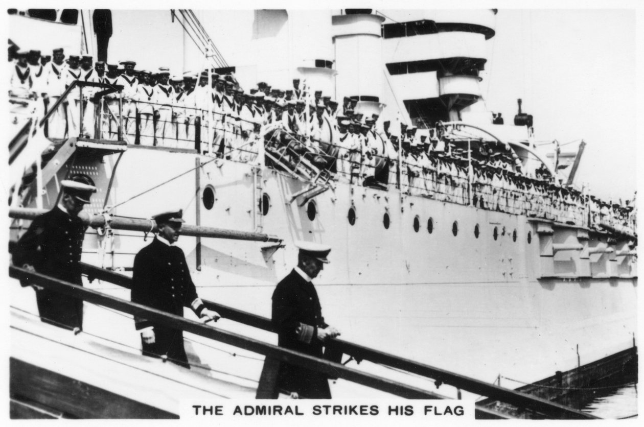 Admiralen slo flagget sitt, HMS Warspite, 1937 av Unbekannt