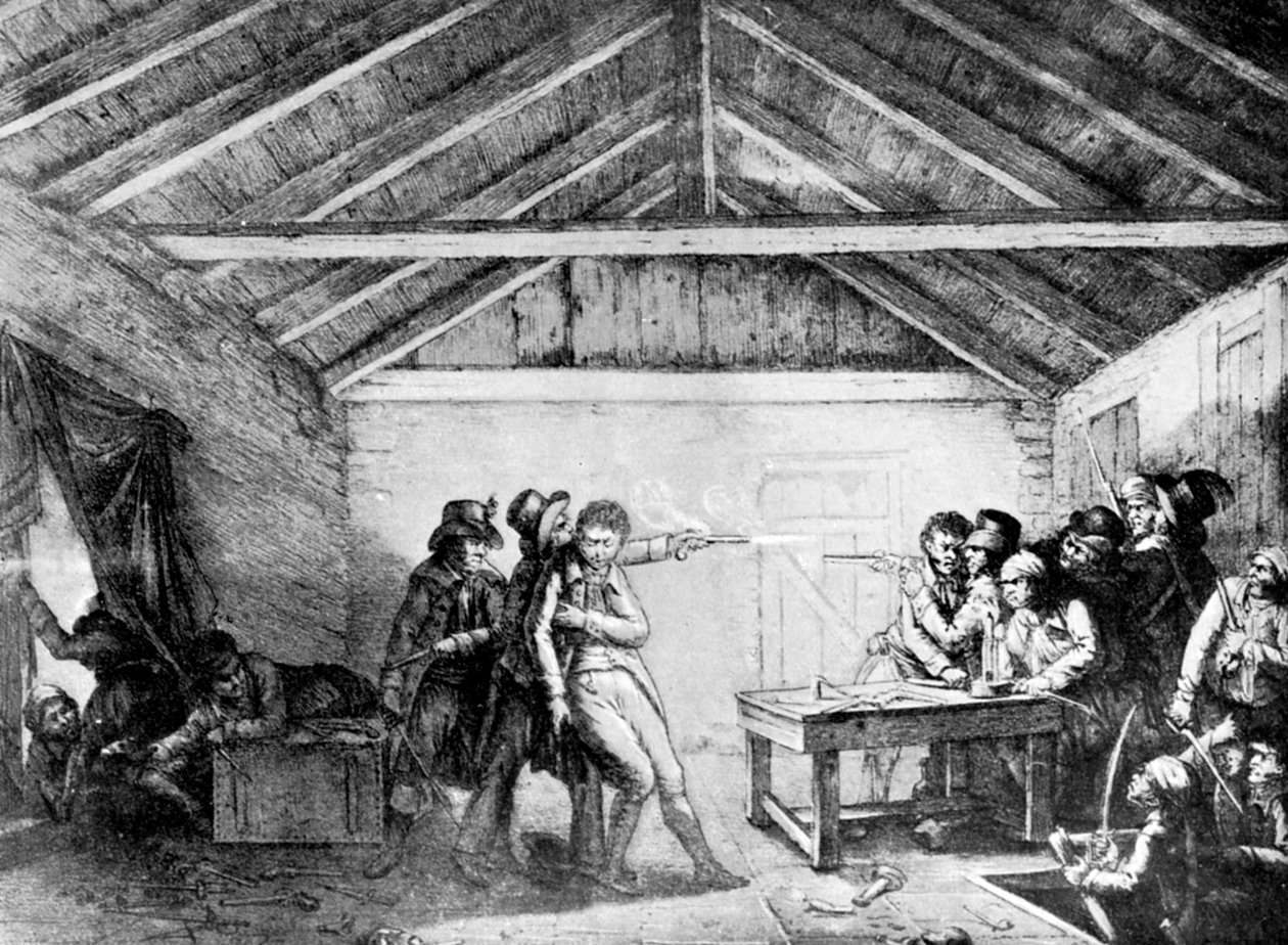 Arrestasjonen av Cato-gatekonspiratørene, 23. februar 1820, 1901 av Unbekannt