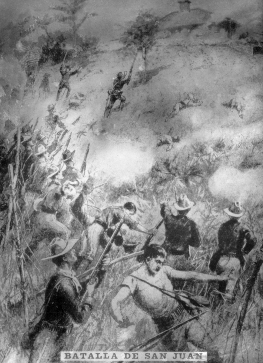 Slaget ved Saint John, 1898, 1920-tallet av Unbekannt