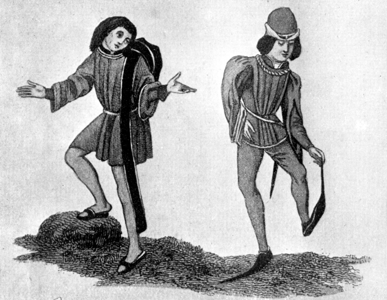 Berretino og poleyn, 1400-tallet, 1910 av Unbekannt