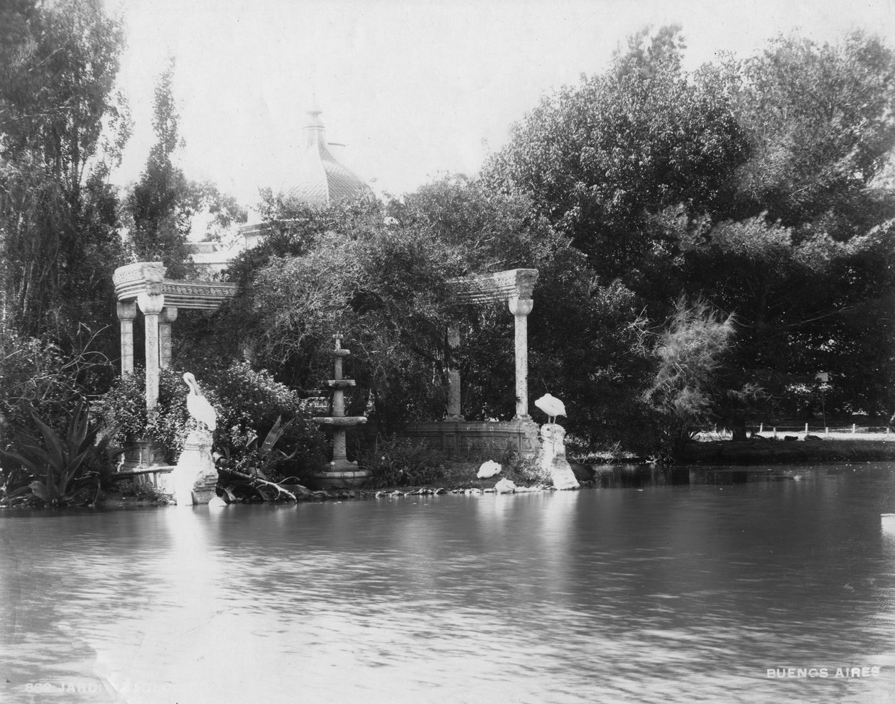 Den botaniske hagen ved Palermo Park, Buenos Aires, Argentina, 1927 av Unbekannt