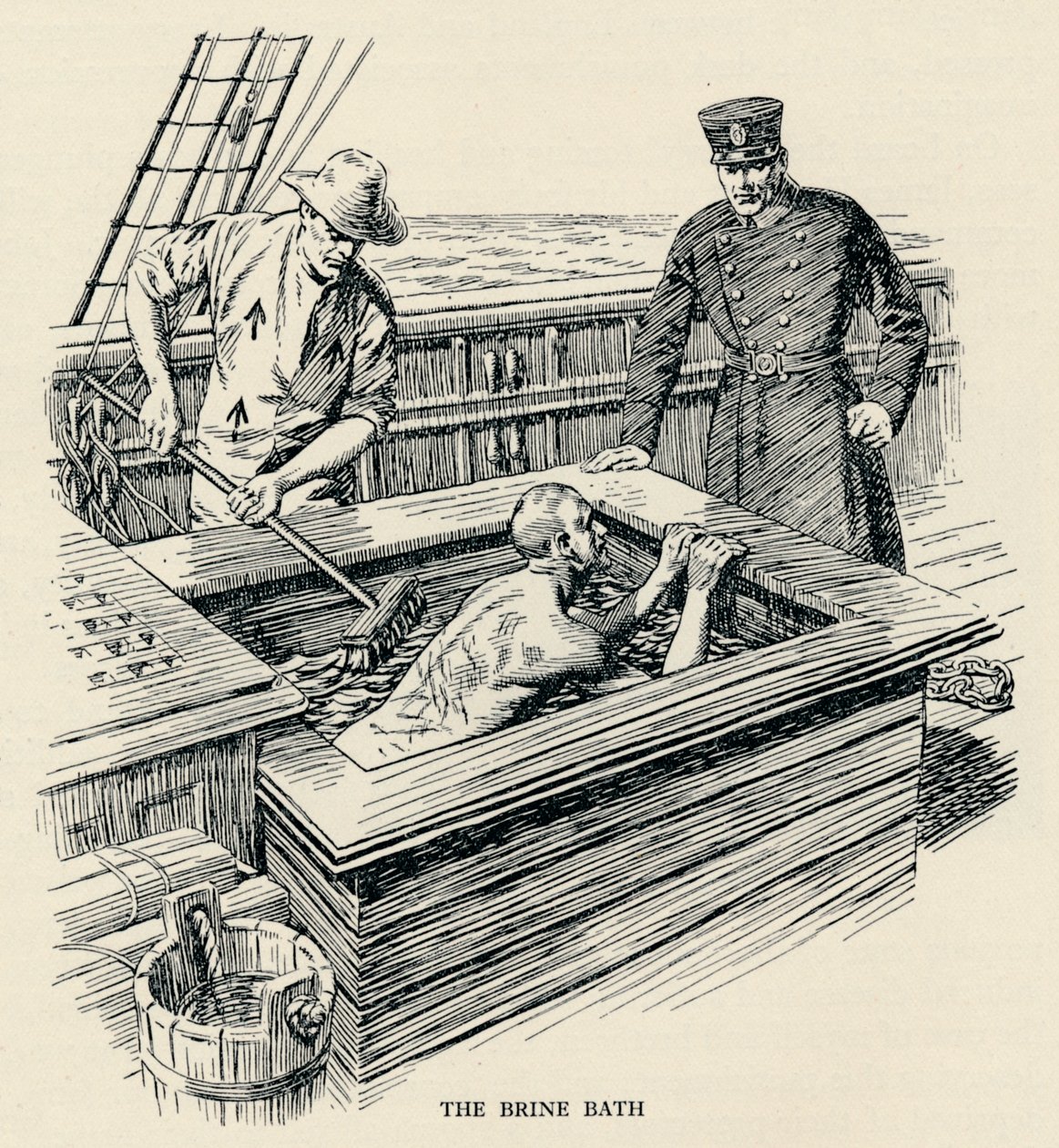 Saltlakebadet, 1834, 1934 av Unbekannt