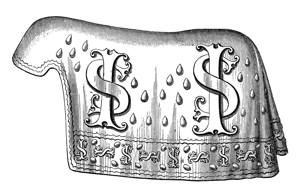 Kaparisonen til hesten til dronning Isabella av Spania, 1400-tallet, 1870 av Unbekannt