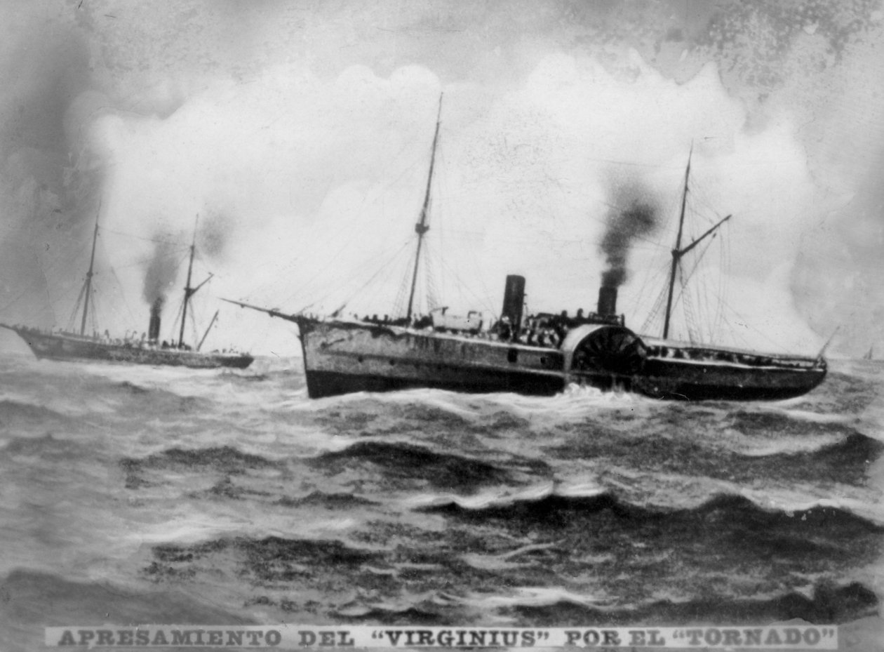 Fangsten av Virginius, 1873, 1920-tallet av Unbekannt