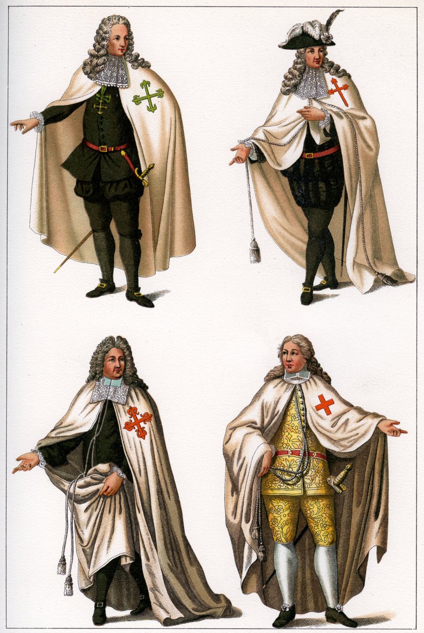 De viktigste ridderordener i Spania og Portugal, 1791, 1902 av Unbekannt