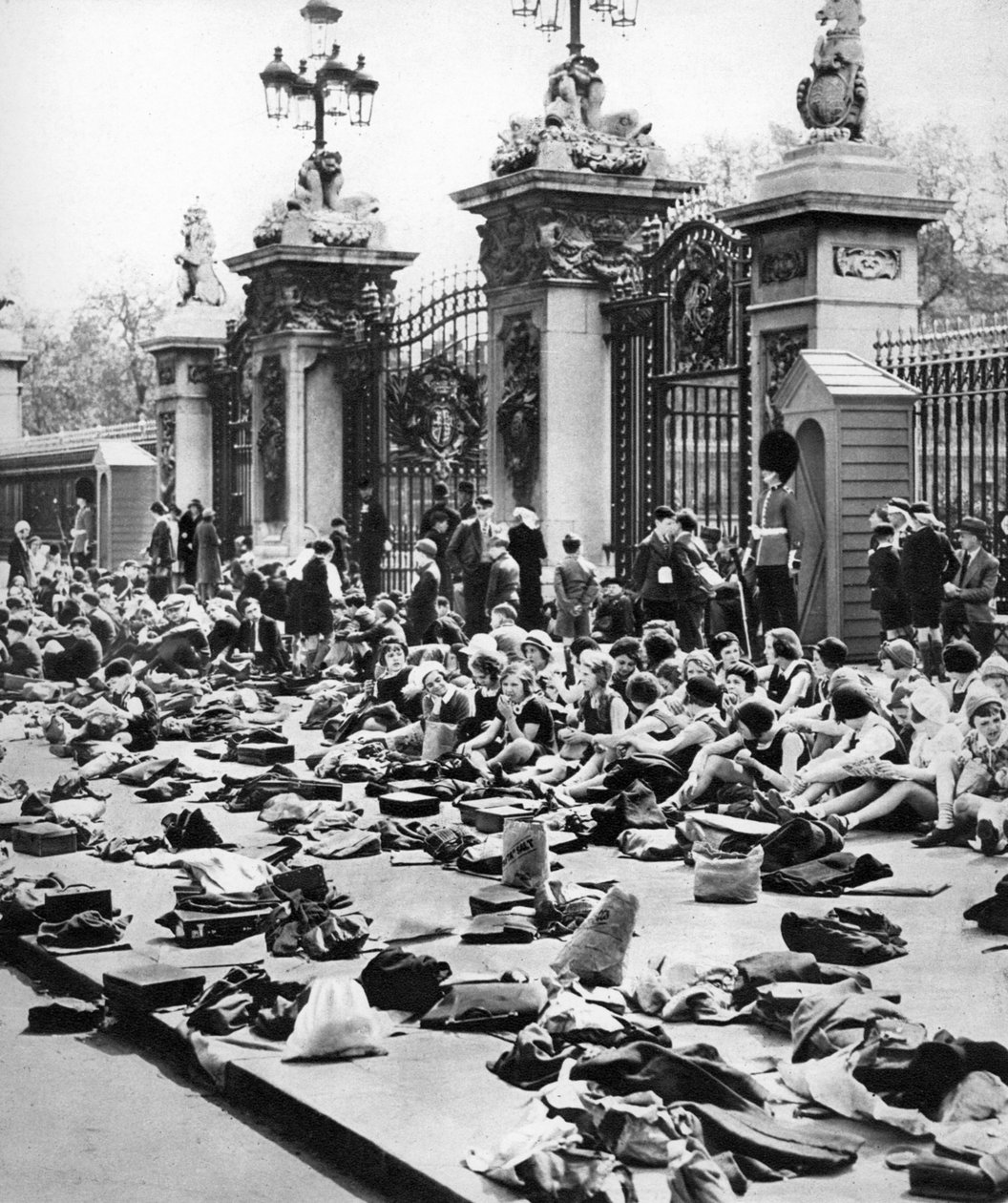 Barnas jubileumsferie, Buckingham Palace, London, 1935 av Unbekannt