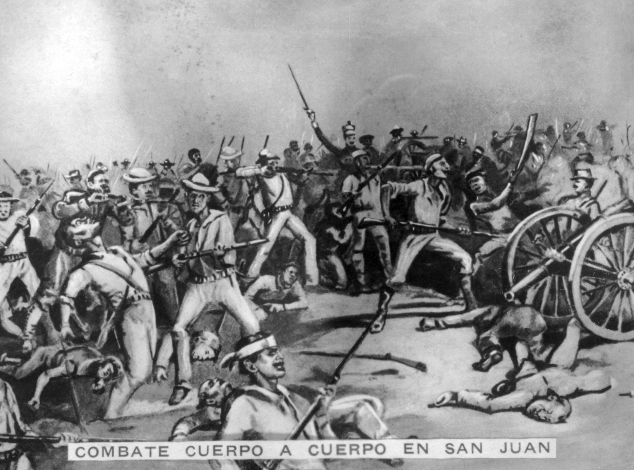 Kampen i San Juan, 1898, 1920-tallet av Unbekannt