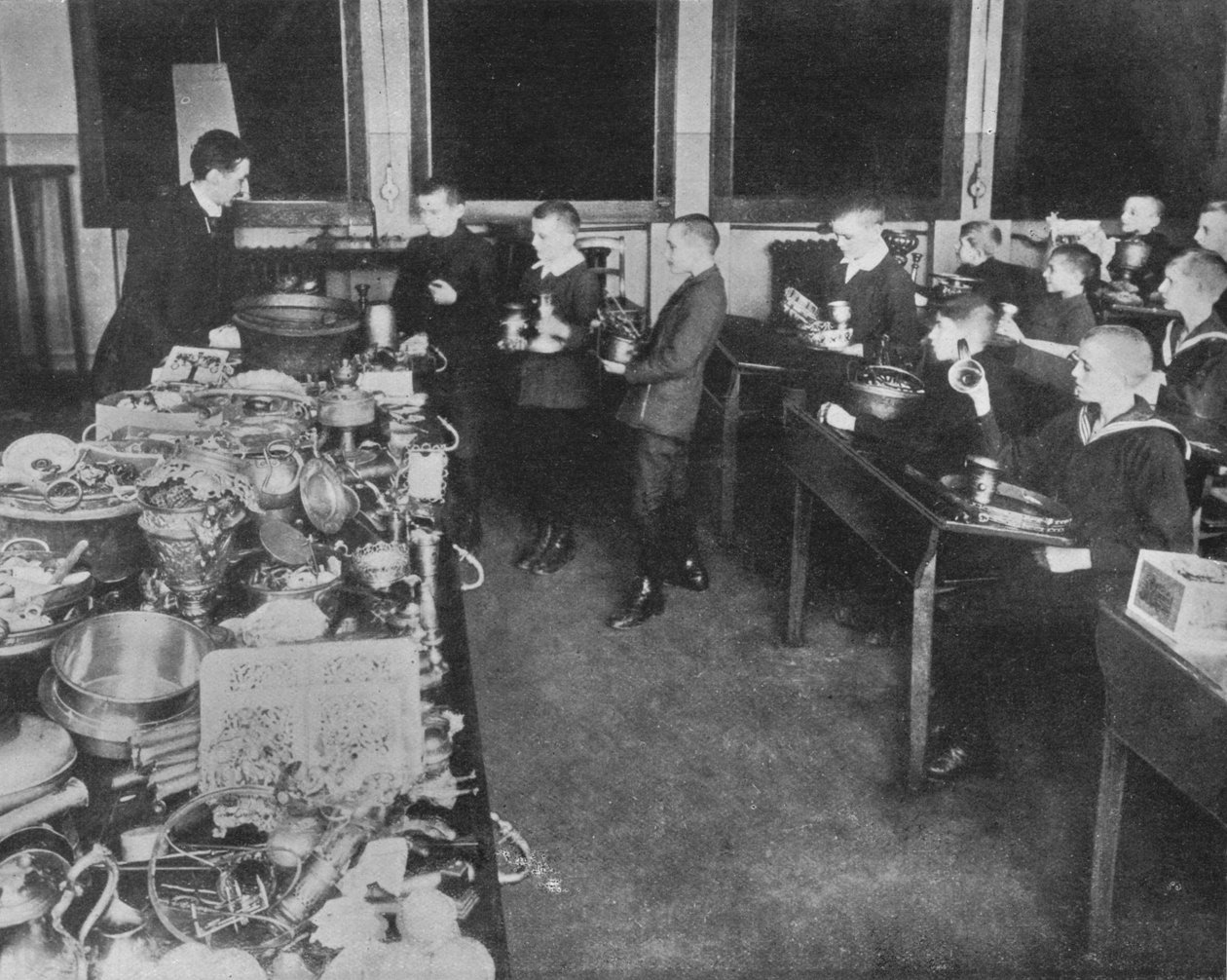 Kobbermangelen i Tyskland, 1915 av Unbekannt